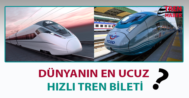 En Ucuz Hızlı Tren Bileti Türkiye'de