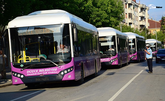Düzce'de otobüs güzergahları yeniden düzenlendi - Düzce Haberleri