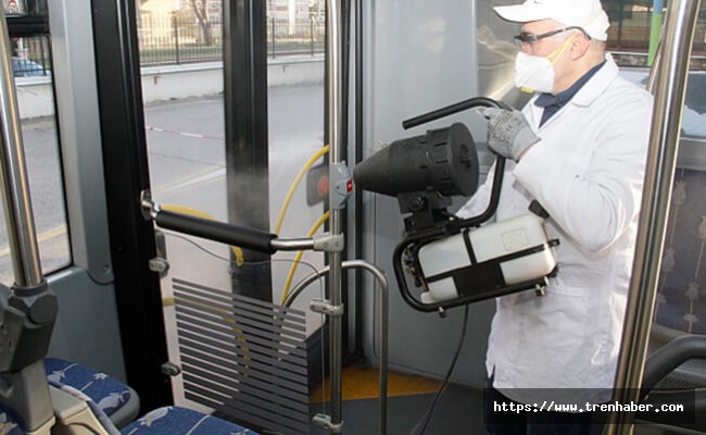 Otobüsler nano teknolojiyle temizleniyor - Kocaeli Haberleri