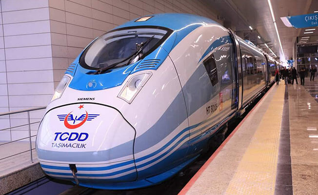 Ankara-Kayseri yüksek hızlı trenle 1,5 saat olacak