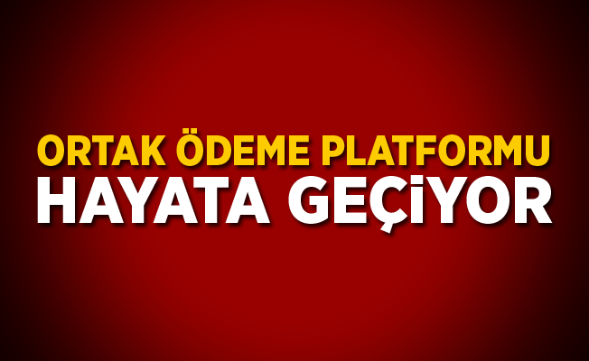"Türkiye Ortak Ödeme Platformu" Hayata Geçiyor