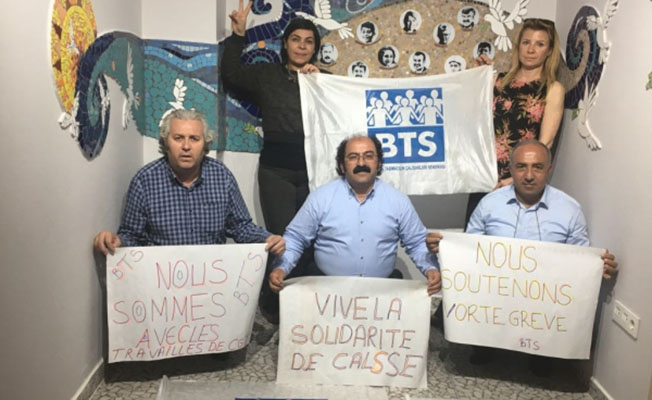 BTS’den Fransa’da grev kararı alan demiryolculara destek mesajı