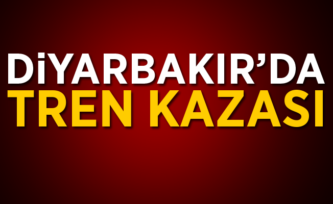 Diyarbakır'da Tren Kazası! Çok sayıda vagon devrildi