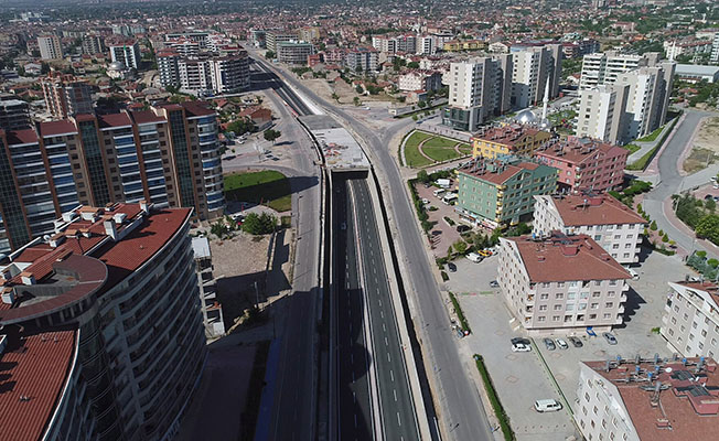 Konya’da 4 Yeni Köprülü Kavşaktan Da Alttan Geçiş Verildi