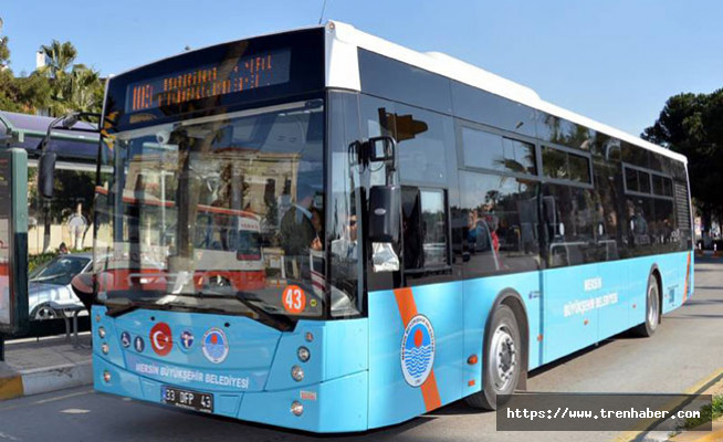 Mersin’de Bayram Boyunca Toplu Taşıma Ücretsiz