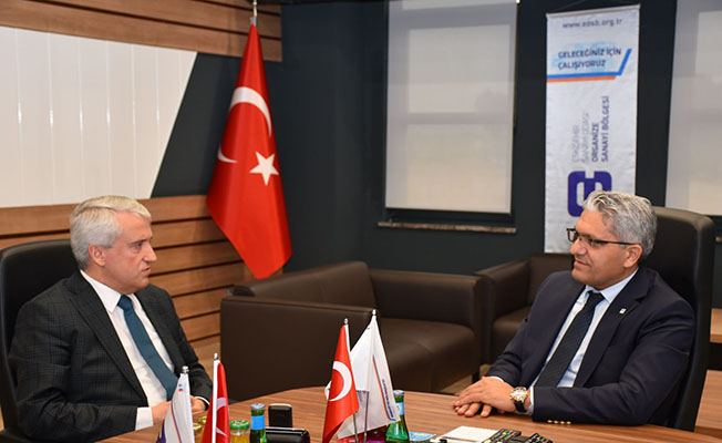 Rektör Gündoğan’dan EOSB’ye Ziyaret