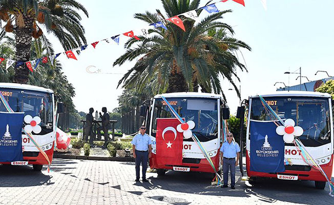 Toplu ulaşıma "İzmir'e özel üretim" taze kan