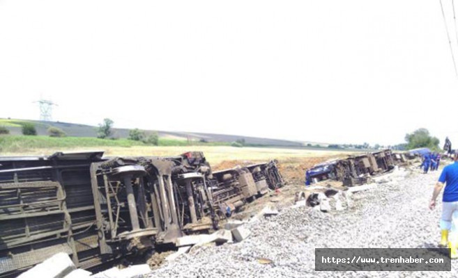 JMO'nun Çorlu'daki tren kazası raporu