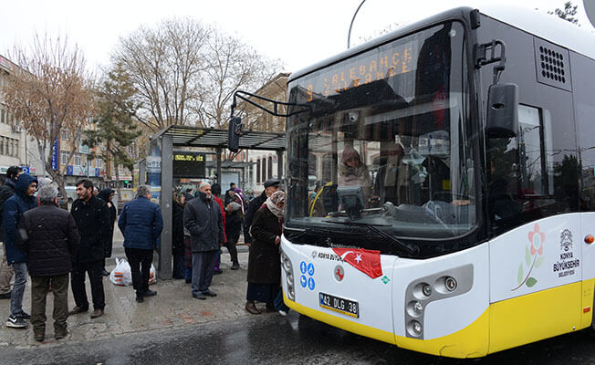 Konya’da Bazı Otobüs Hatları Alaaddin Bulvarına Girmeyecek