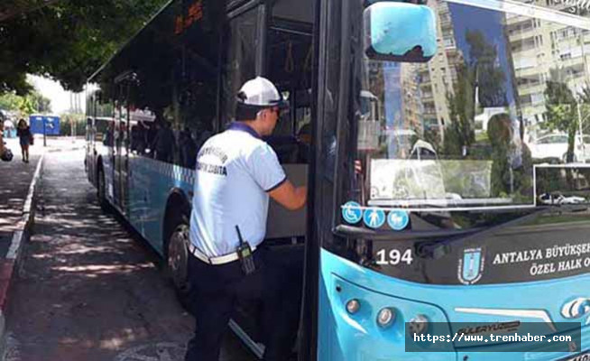 Antalya’da Toplu Taşıma Araçlarında Klima Denetimi