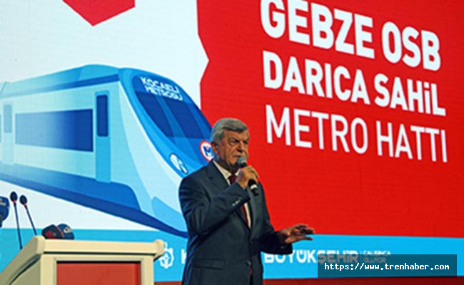 Gebze-Darıca Metrosu Tanıtıldı