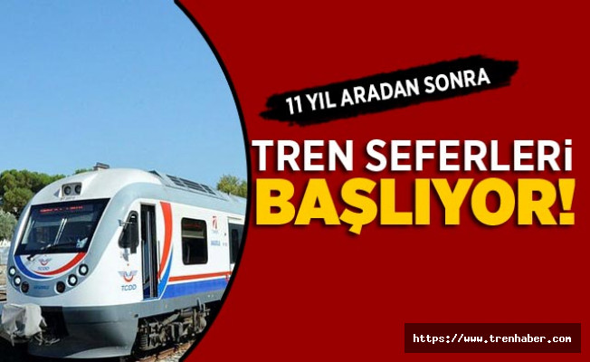 Isparta-Burdur-İzmir Tren Seferleri (Göller Ekspresi) Başlıyor