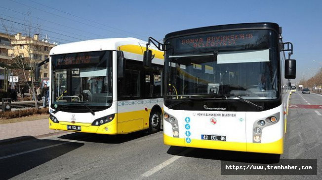 Konya’da Şehir İçi Otobüs Hatlarına Bir Yenisi Daha Eklendi