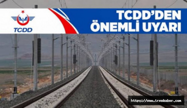 TCDD’den Kütahya-Balıkesir Demiryolunda Yüksek Gerilim Uyarısı