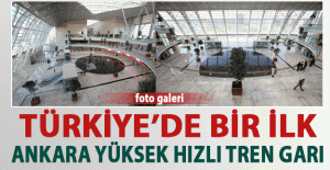 Türkiye'de Bir İlk Ankara Yüksek Hızlı Tren Garı