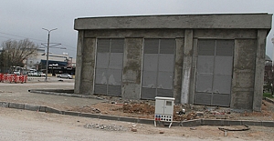 Akçaray'da trafo binaları tamamlanıyor