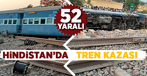 Hindistan'da 8 vagon raydan çıktı! 52 Yaralı