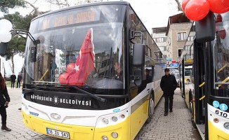 Bursa Gemlik hattında 14 otobüs yenilendi