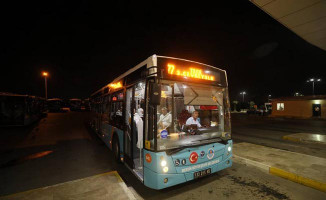Mersin’de Belediye Otobüslerinin Gece Seferleri
