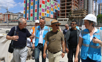 Kartal Belediye Başkanı Öz, Marmaray Çalışmalarını İnceledi