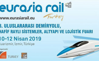 Eurasia Rail 10-12 Nisan 2019’da Fuarizmir’de