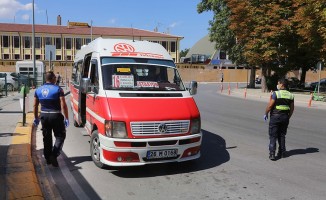 Eskişehir'de Otobüs ve Dolmuşlarda Covid-19 Denetimleri Sıklaştı