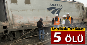 Amerika'da 5 kişinin yaşamını yitirdiği tren kazası