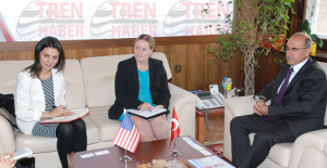 ABD Büyükelçiliği Ticaret Ataşesi'nden TCDD'ye Ziyaret