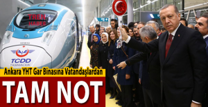 Ankara YHT Garına Vatandaşlardan Tam Not