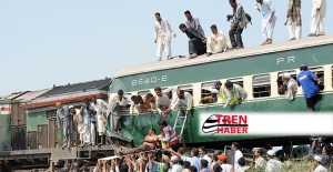 Pakistan Karaçi'de tren kazası: 17 ölü 50 yaralı