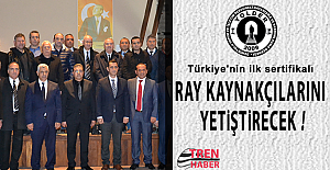 YOLDER Türkiye'nin ilk sertifikalı ray kaynakçılarını yetiştirecek