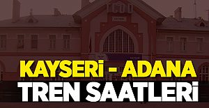 Kayseri Adana Tren Saatleri 2017 Güncel