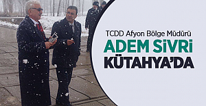 TCDD 7. Bölge Müdürü Adem Sivri Kütahya'da Geçitte İncelemelerde Bulundu!