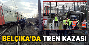 Belçika'da Yolcu Treni Raydan Çıktı! Bir Ölü