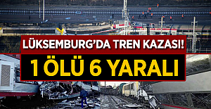 Lüksemburg’da tren kazası! 1 Ölü 6 Yaralı