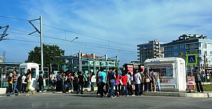Samsun'da tramvay kazalarının önüne geçilecek