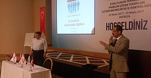 Tüdemsaş Personel Eğitimleri Antalya'da devam ediyor