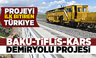 Bakü-Tiflis-Kars Demiryolu Projesi'ni ilk bitiren ülke Türkiye olacak