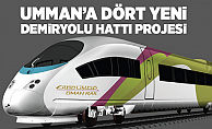 Umman'a Dört Yeni Demiryolu Hattı Projesi
