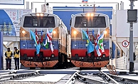 Bakü'de Tarihi Tören! Bakü-Tiflis-Kars Demiryolu Açıldı