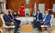 Başkan Aydın'dan, TÜDEMSAŞ Genel Müdürü'ne Hayırlı Olsun Ziyareti