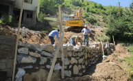 Bitlis'te Yol Genişletme Çalışması