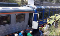 Peru'da İki Tren Çarpıştı! 23 Yaralı