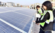 Japon Heyet, ESHOT’un Güneş Enerjisi Santralini Gezdi