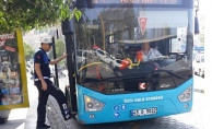 Salihli'de Toplu Taşıma Araçları Denetlendi
