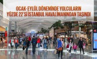 Yolcuların yüzde 22'si İstanbul Havalimanı'ndan taşındı
