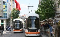 Eskişehir'de tramvay ile taşınan yolcu sayısında büyük düşüş